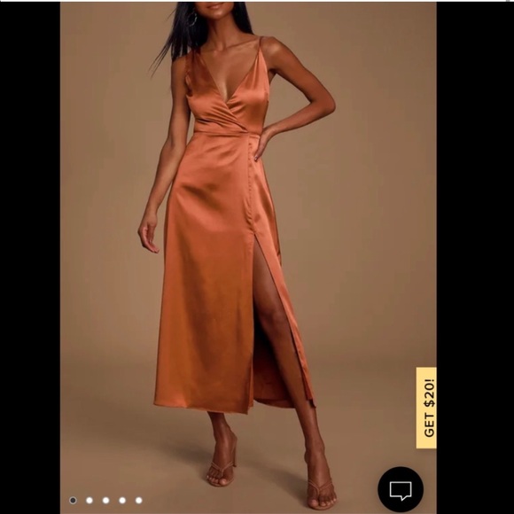 Lulus Dresses & Skirts - Lulus satin dress